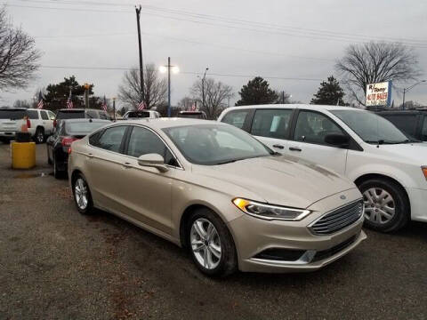 2018 Ford Fusion for sale at R Tony Auto Sales in Clinton Township MI