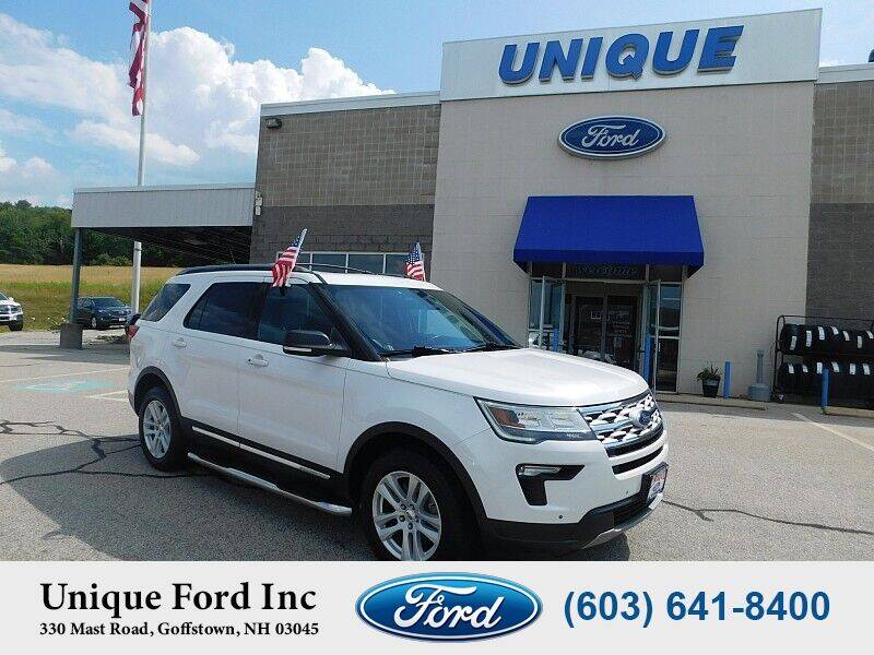 2019 Ford Explorer for sale at Unique Motors of Chicopee - Unique Ford in Goffstown NH
