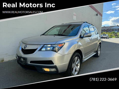 2012 Acura MDX for sale at Real Motors Inc in Arlington MA