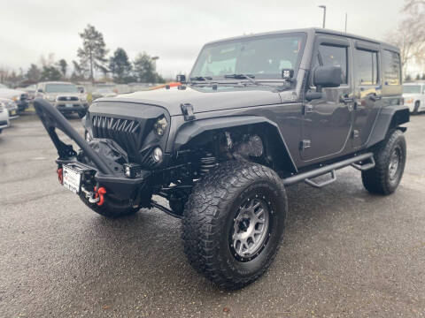 2017 Jeep Wrangler Unlimited for sale at Universal Auto Sales in Salem OR