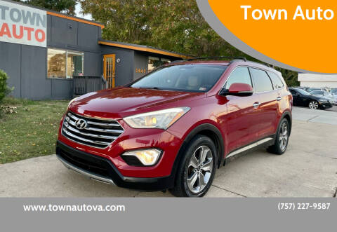 2014 Hyundai Santa Fe for sale at Town Auto in Chesapeake VA