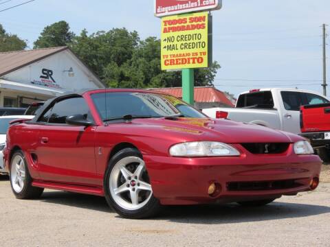 1998 Ford Mustang SVT Cobra for sale at Diego Auto Sales #1 in Gainesville GA