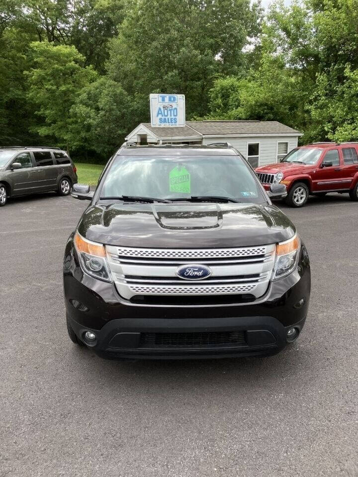 2013 Ford Explorer for sale at TD AUTO SALES LLC in Effort, PA