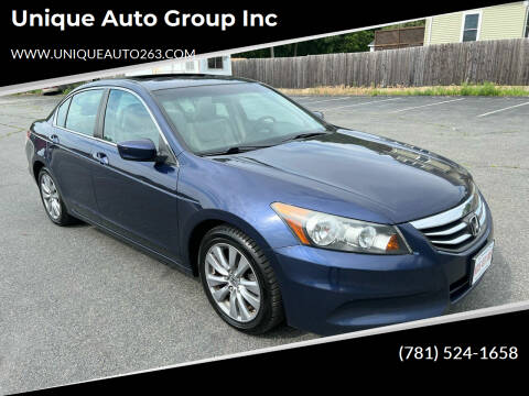 2011 Honda Accord for sale at Unique Auto Group Inc in Whitman MA