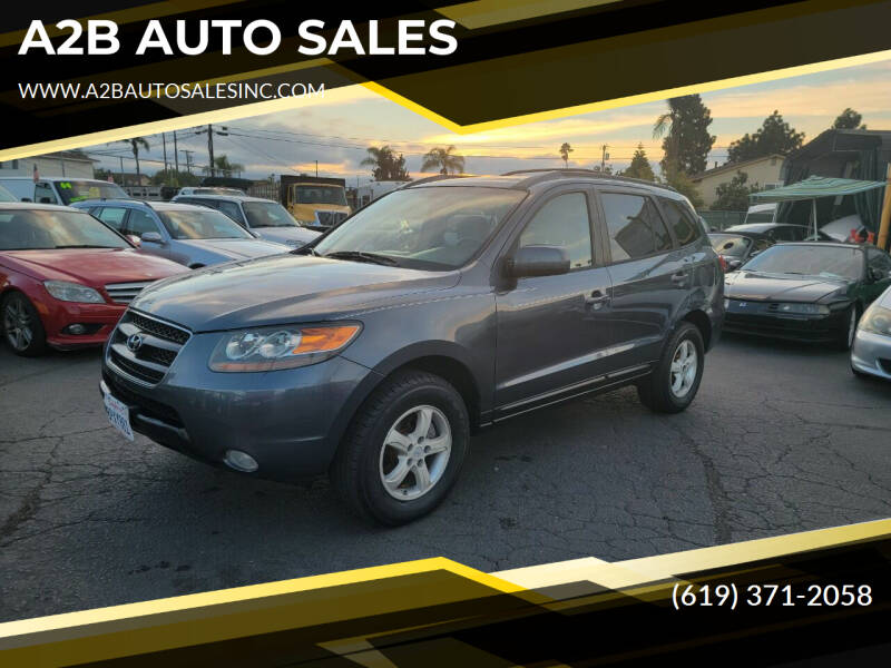 2007 Hyundai Santa Fe for sale at A2B AUTO SALES in Chula Vista CA