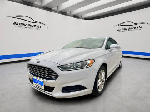 2016 Ford Fusion for sale at Hatimi Auto LLC in Buda TX