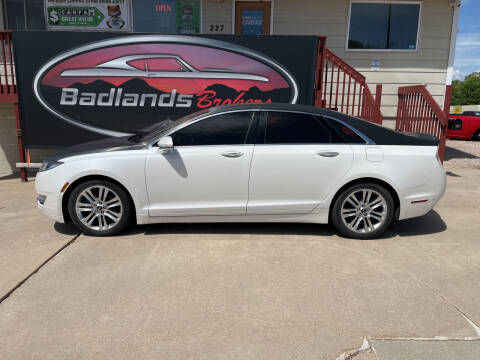 2013 Lincoln MKZ for sale at Badlands Brokers in Rapid City SD