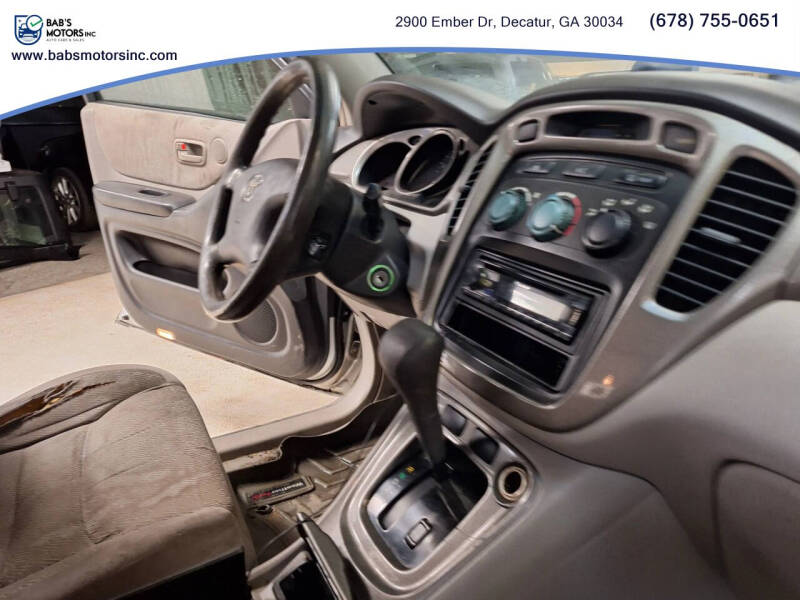 2002 Toyota Highlander