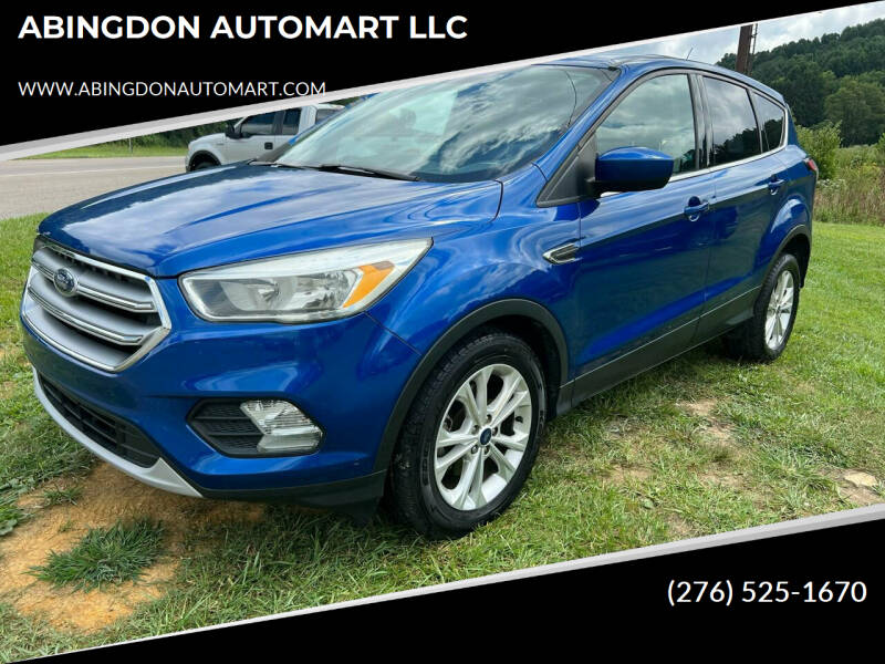 2017 Ford Escape for sale at ABINGDON AUTOMART LLC in Abingdon VA
