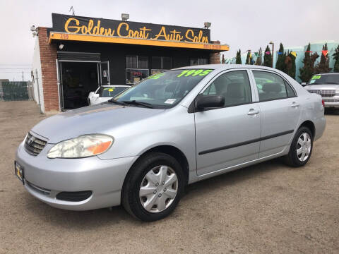 2007 Toyota Corolla for sale at Golden Coast Auto Sales in Guadalupe CA