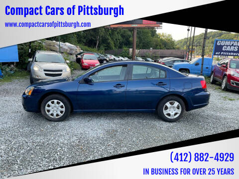2009 Mitsubishi Galant for sale at Compact Cars of Pittsburgh in Pittsburgh PA