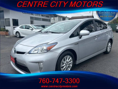 2014 Toyota Prius Plug-in Hybrid for sale at Centre City Motors in Escondido CA