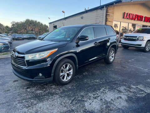 2016 Toyota Highlander LE