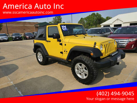 2007 Jeep Wrangler for sale at America Auto Inc in South Sioux City NE