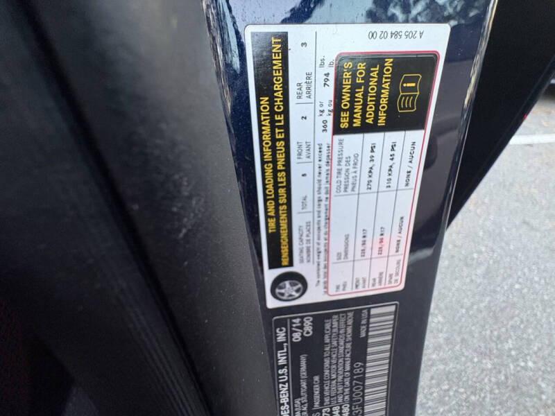 2015 Mercedes-Benz C-Class C 300 4MATIC