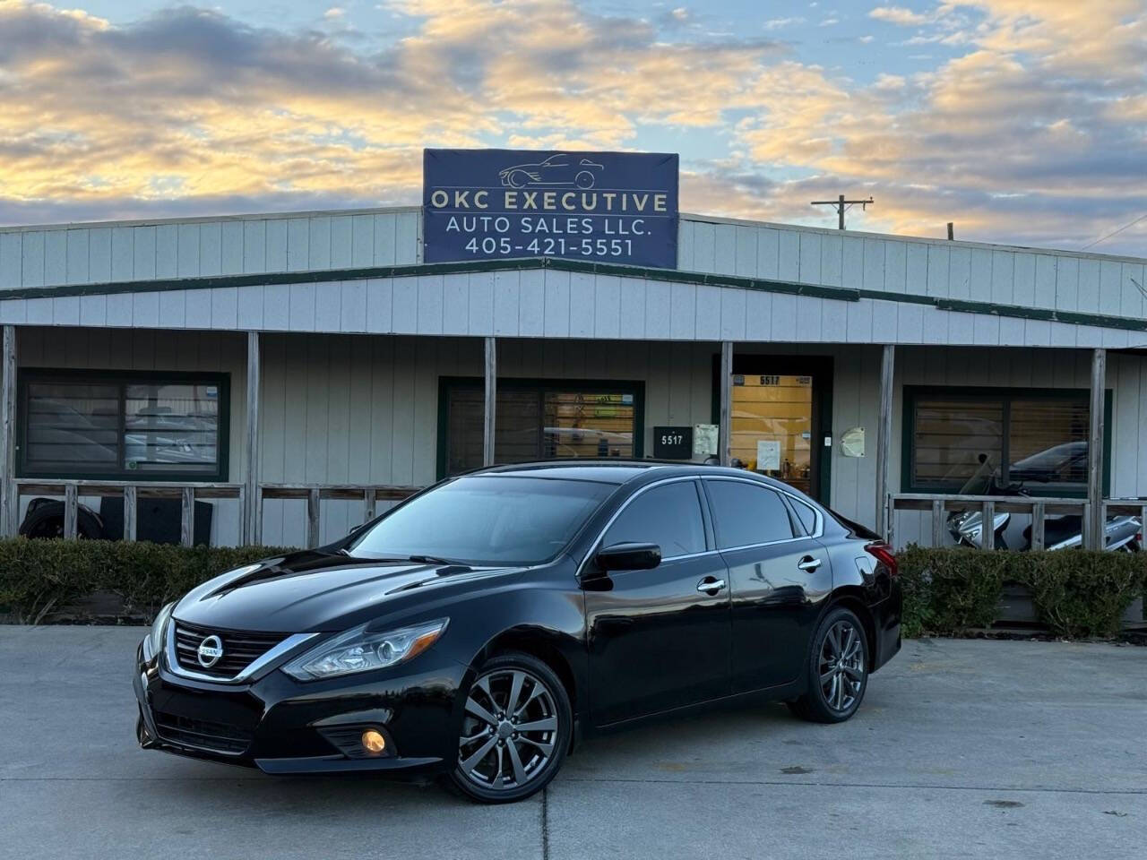 2018 Nissan Altima for sale at OKC EXECUTIVE AUTO SALES in Oklahoma City, OK