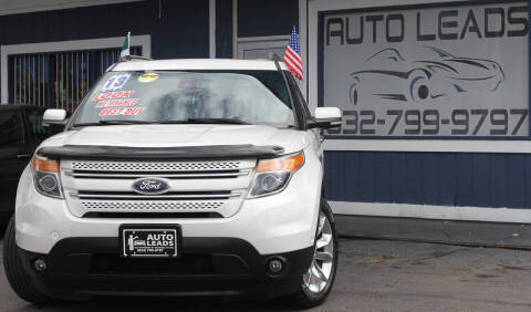 2013 Ford Explorer for sale at AUTO LEADS in Pasadena TX