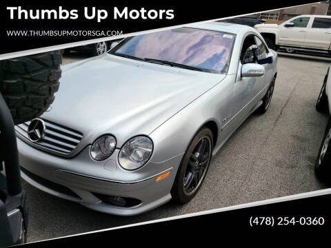 2005 Mercedes-Benz CL-Class for sale at Thumbs Up Motors in Ashburn GA