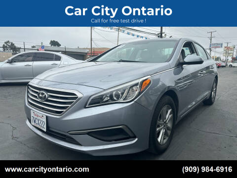 2017 Hyundai Sonata for sale at Car City Ontario in Ontario CA