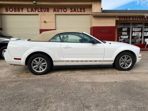 2005 Ford Mustang for sale at Bobby Lafleur Auto Sales in Lake Charles LA