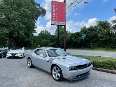 2012 Dodge Challenger for sale at CARRERA IMPORTS INC in Winston Salem NC