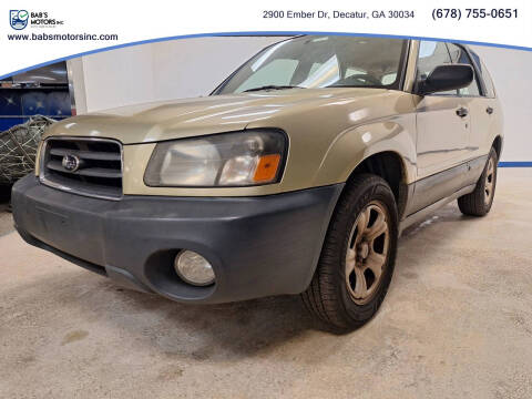 2003 Subaru Forester X