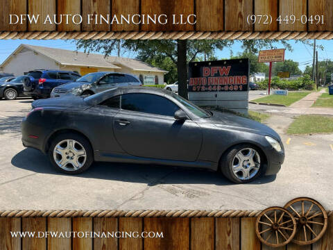 2006 Lexus SC 430 for sale at Bad Credit Call Fadi in Dallas TX