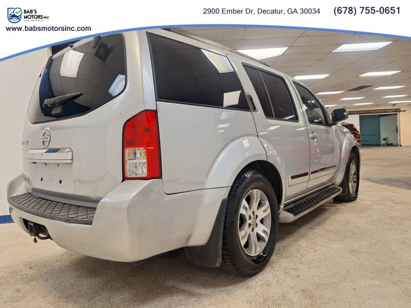 2011 Nissan Pathfinder Silver Edition