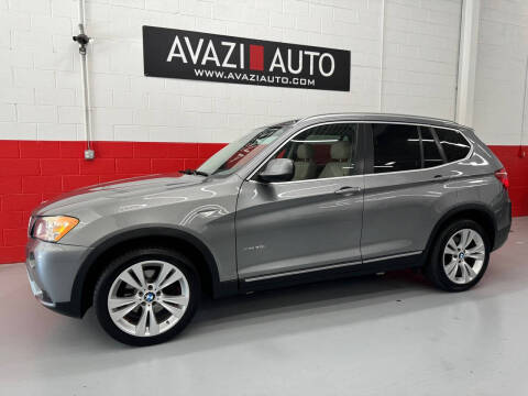 2011 BMW X3 for sale at AVAZI AUTO GROUP LLC in Gaithersburg MD