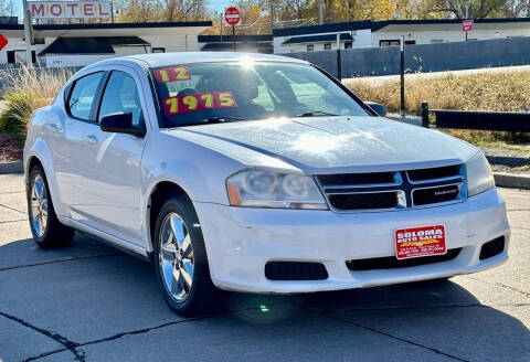 2012 Dodge Avenger for sale at SOLOMA AUTO SALES in Grand Island NE