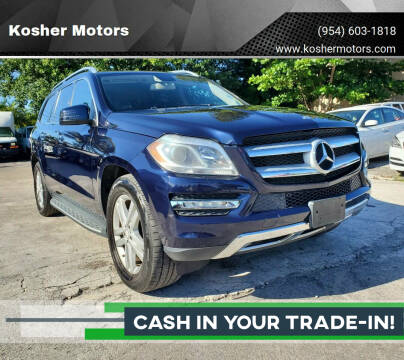 2013 Mercedes-Benz GL-Class for sale at Kosher Motors in Hollywood FL