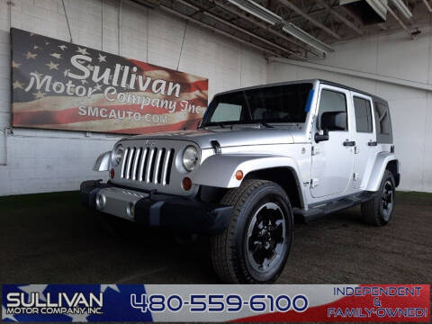 2008 Jeep Wrangler Unlimited for sale at SULLIVAN MOTOR COMPANY INC. in Mesa AZ
