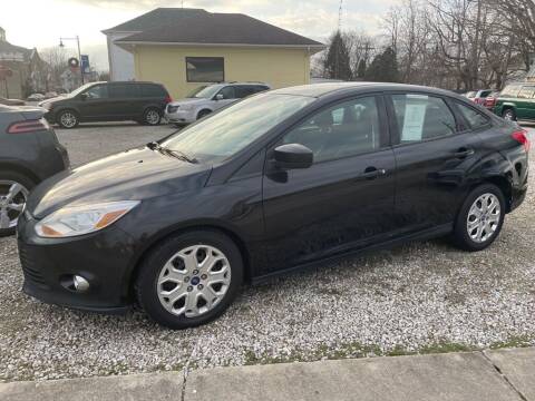 2012 Ford Focus for sale at Claborn Motors, INC in Cambridge City IN