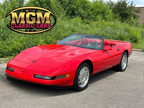 1995 Chevrolet Corvette for sale at MGM CLASSIC CARS in Addison IL