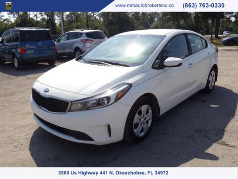 2018 Kia Forte for sale at M & M AUTO BROKERS INC in Okeechobee FL