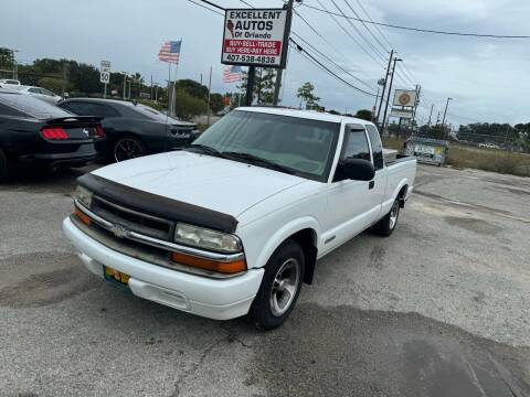 2001 Chevrolet S-10 for sale at Excellent Autos of Orlando in Orlando FL