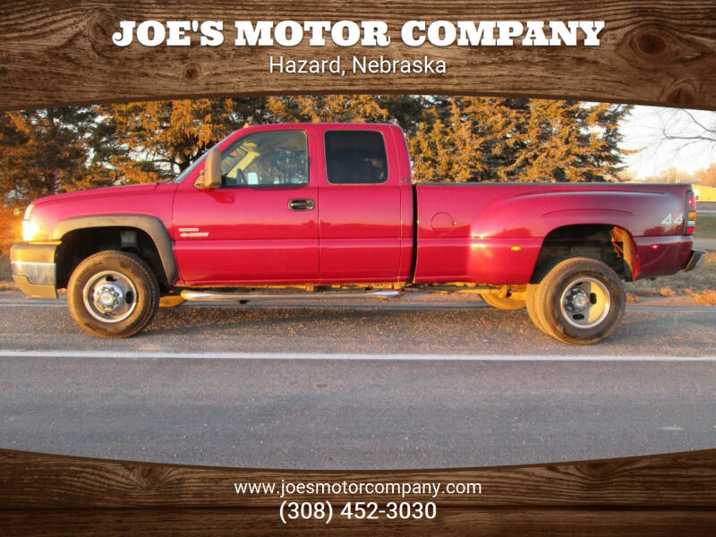 2004 Chevrolet Silverado 3500 for sale at Joe's Motor Company in Hazard NE