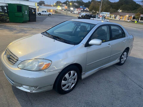 2004 Toyota Corolla for sale at Global Imports of Dalton LLC in Dalton GA