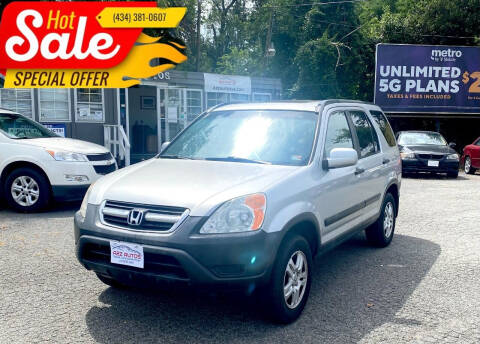 2002 Honda CR-V for sale at A2Z AUTOS in Charlottesville VA
