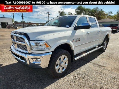 2018 RAM 3500 for sale at POLLARD PRE-OWNED in Lubbock TX