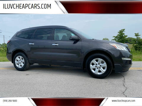 2014 Chevrolet Traverse for sale at ILUVCHEAPCARS.COM in Tulsa OK