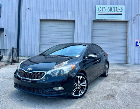 2014 Kia Forte for sale at CTN MOTORS in Houston TX