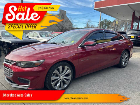 2018 Chevrolet Malibu for sale at Cherokee Auto Sales in Acworth GA