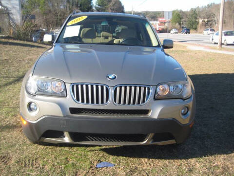 2008 BMW X3 for sale at Carland Enterprise Inc in Marietta GA