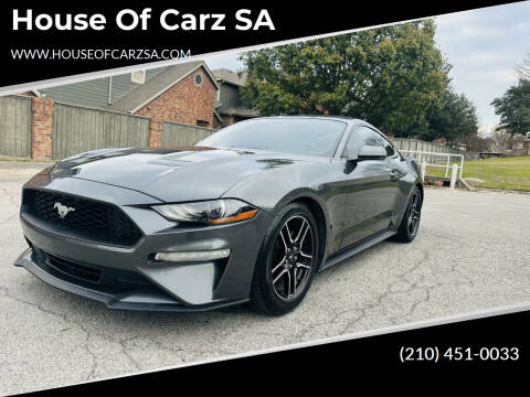 2020 Ford Mustang for sale at House of Carz SA in San Antonio TX