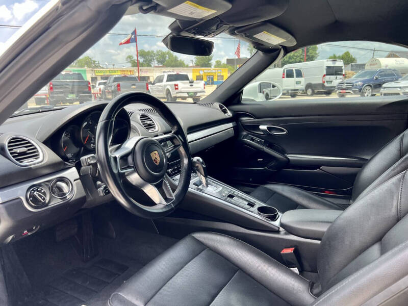 2017 Porsche 718 Boxster