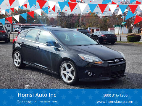 2014 Ford Focus for sale at Homsi Auto Inc in Kannapolis NC