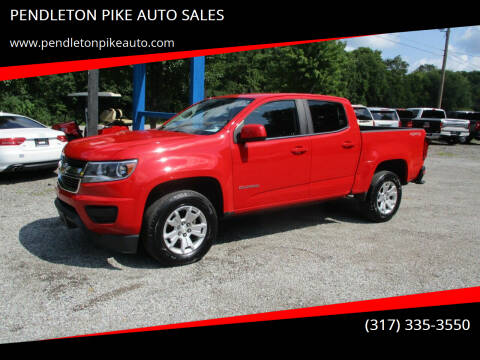 2019 Chevrolet Colorado for sale at PENDLETON PIKE AUTO SALES in Ingalls IN