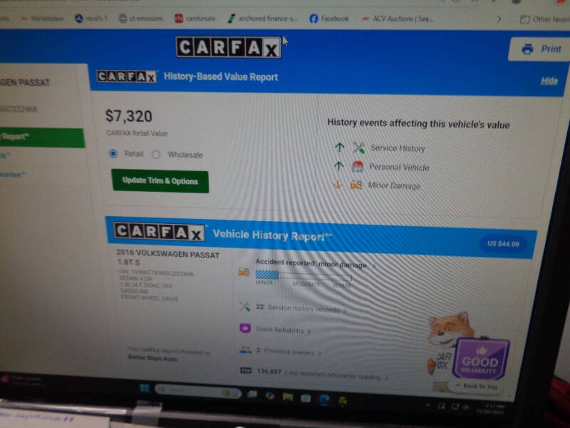 2016 Volkswagen Passat