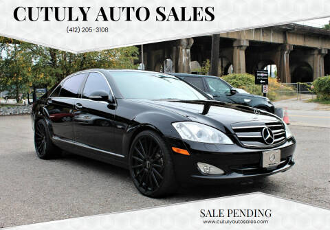 2007 Mercedes-Benz S-Class for sale at Cutuly Auto Sales in Pittsburgh PA